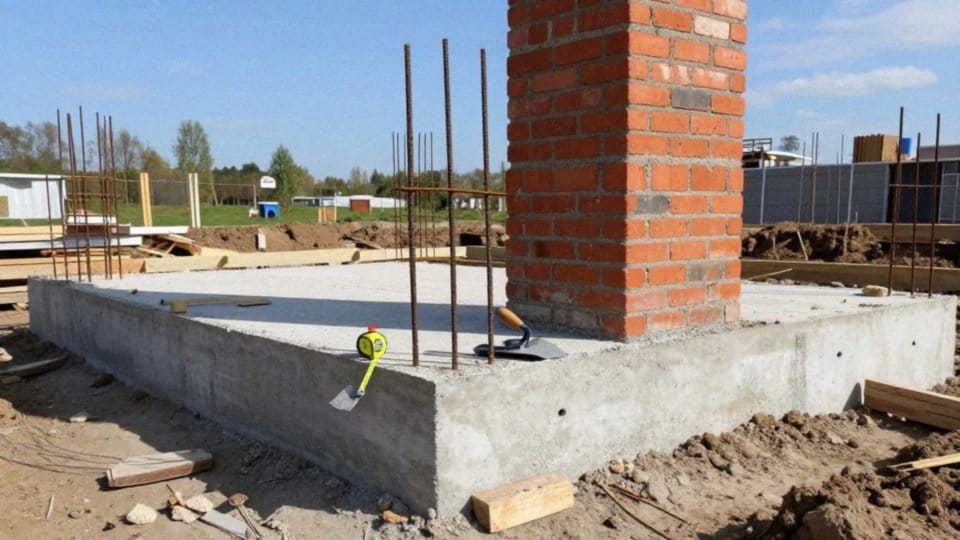Jak przygotować fundament i usztywnienie komina?