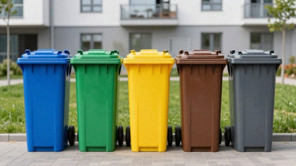 Jakie przepisy regulują kolory pojemników?