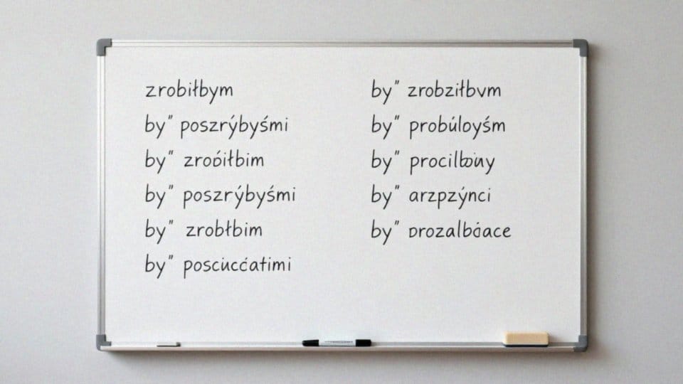 Jak tworzy się tryb przypuszczający?