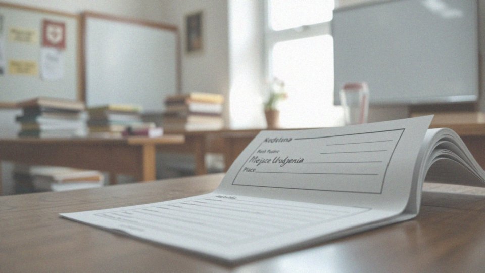 Jakie są przepisy dotyczące miejsca urodzenia w dokumentach szkolnych?