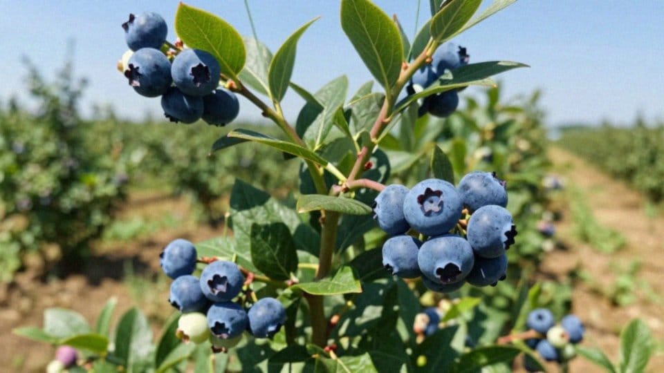 Kiedy trwa sezon zbioru borówki amerykańskiej?