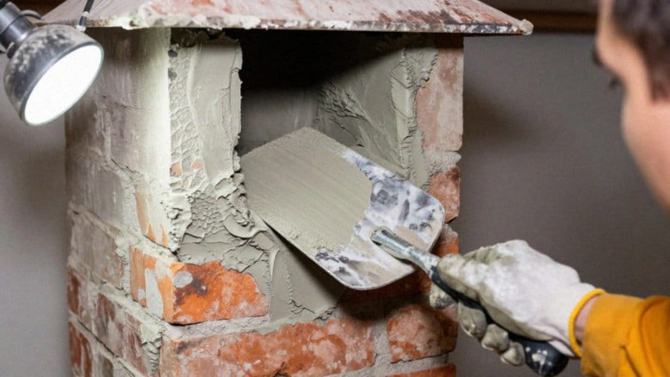 Jak aplikować masę SKD w kominie krok po kroku?