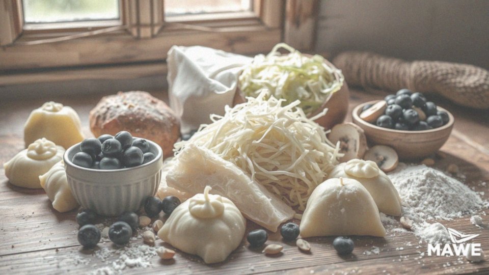 Jakie składniki mają wpływ na wagę pieroga?
