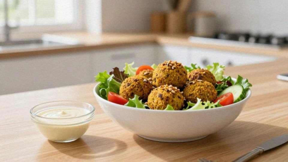 Jak łączyć falafel z sałatkami?