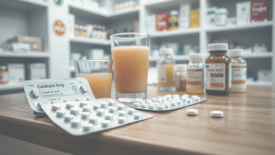 Jakie są interakcje z innymi lekami przy stosowaniu Cardilopin 5 mg?