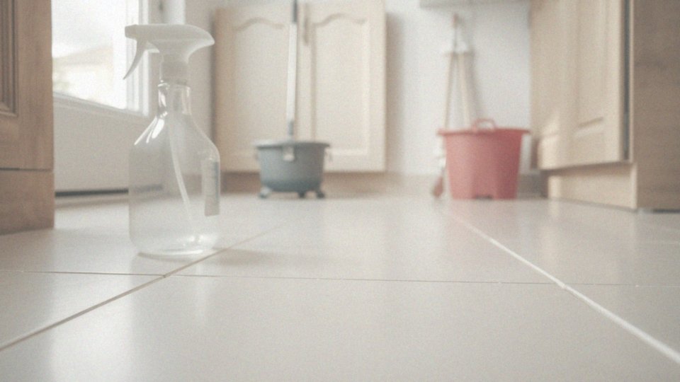 Jak przygotować roztwór z octu do czyszczenia płytek?