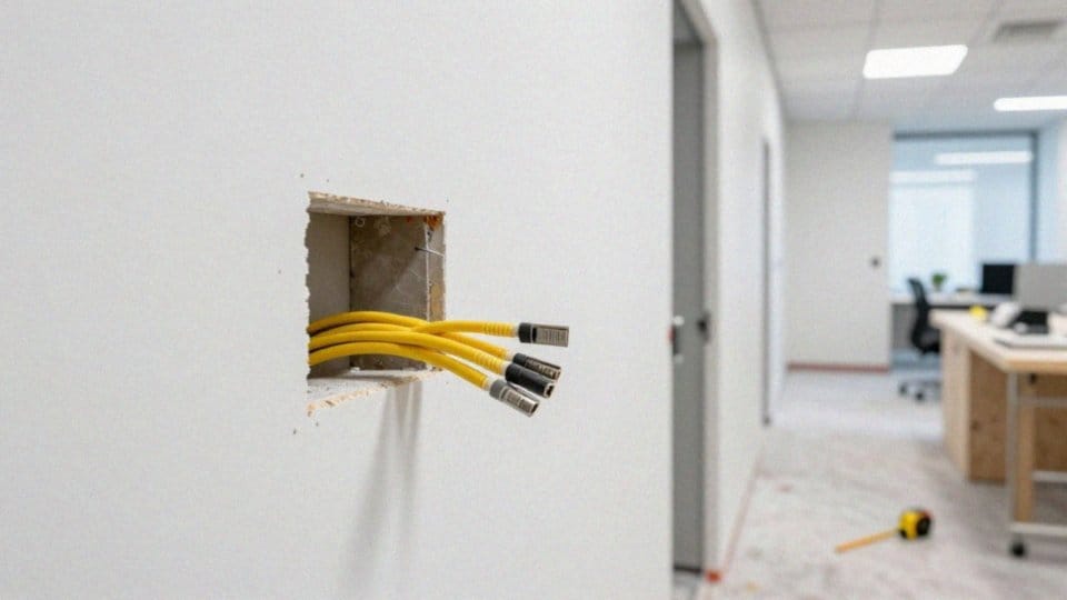 Jak poprowadzić skrętkę do kamer PoE?