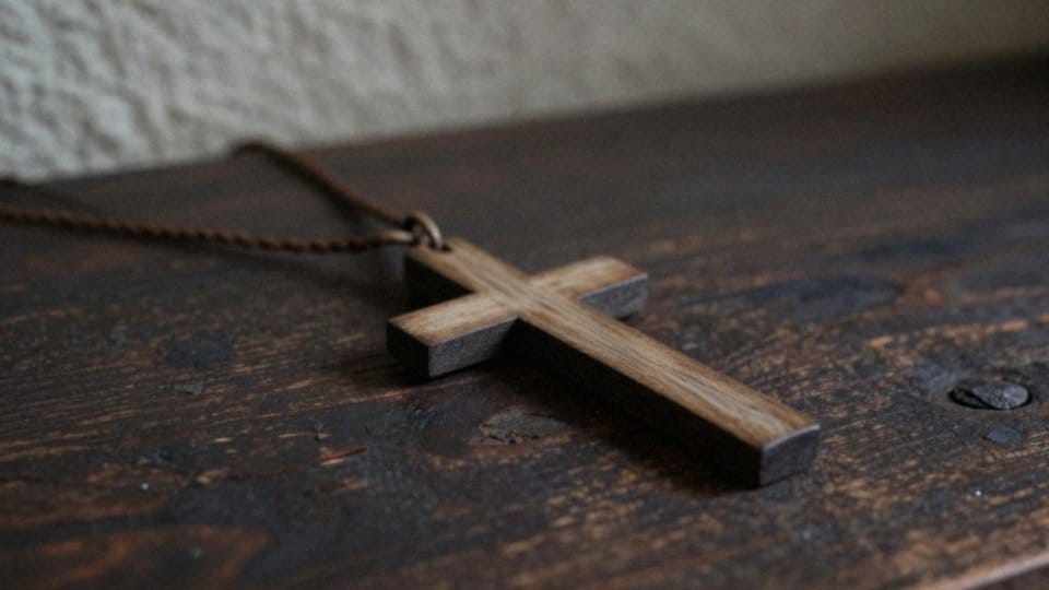 Jakie negatywne konotacje ma krzyż na szyi?