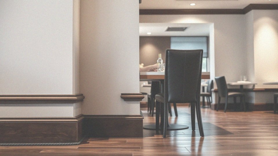 Jak skirting wpływa na wystrój lokalu gastronomicznego?