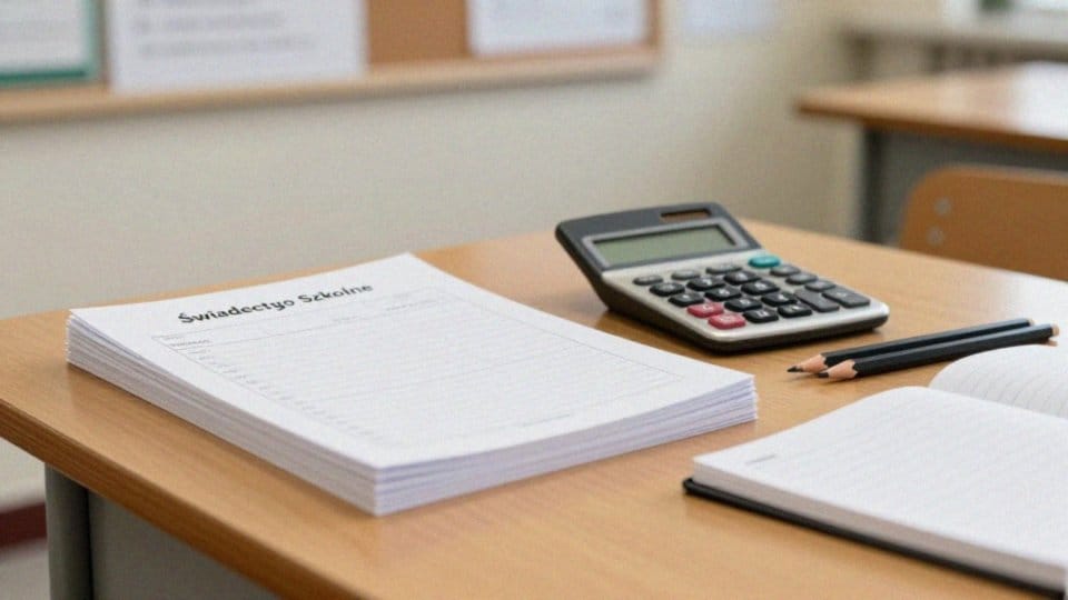 Jak obliczyć średnią na świadectwie szkolnym?