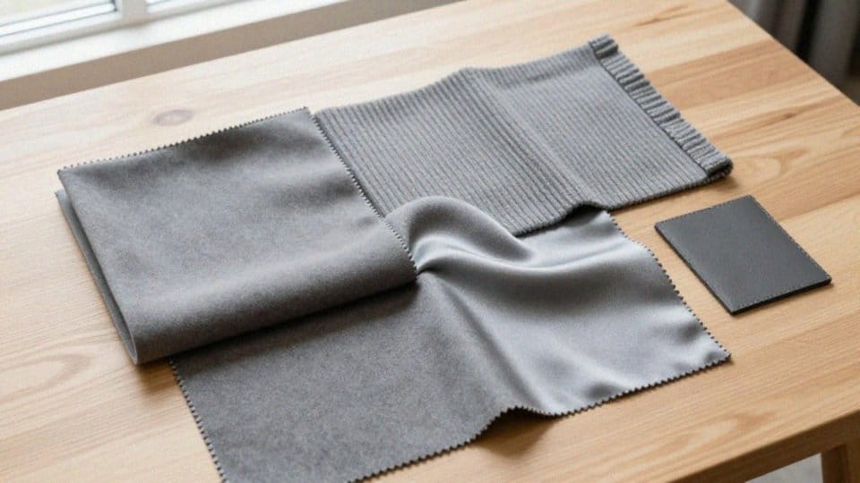 Jak materiały wpływają na szarą stylizację?