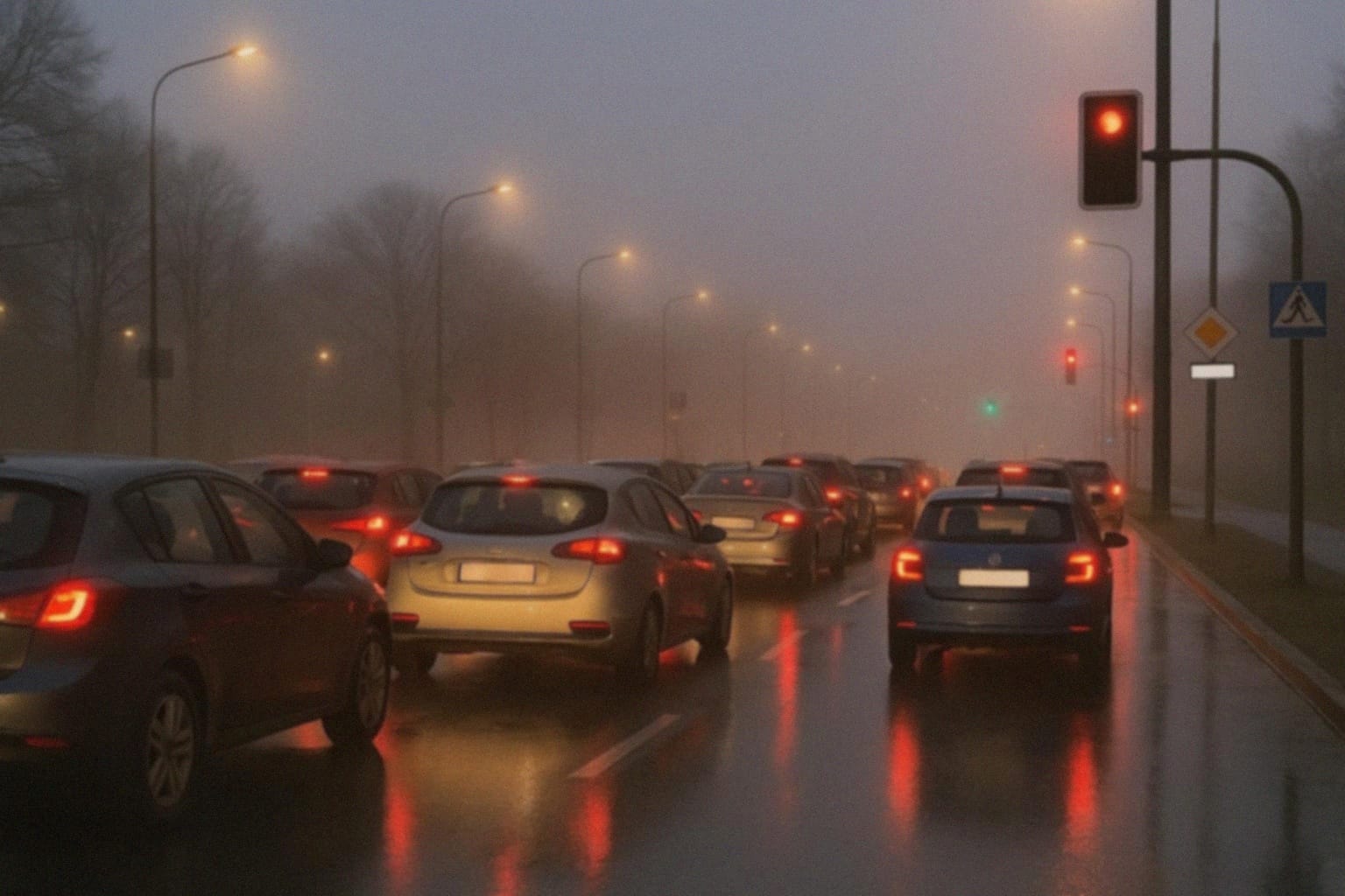 Prace serwisowe sygnalizacji świetlnej w Koszalinie