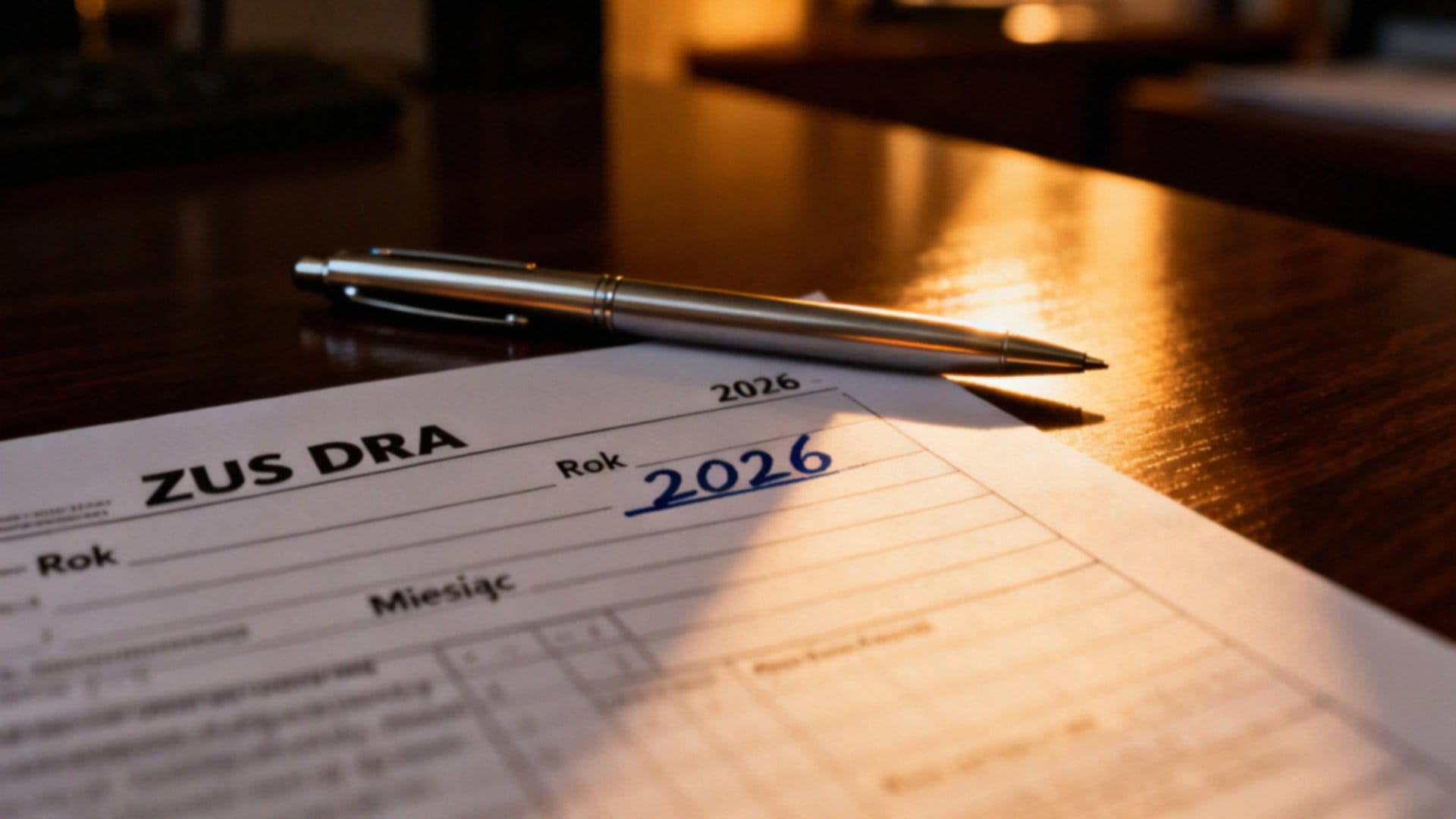 ZUS DRA w 2026 roku — przykład wypełnienia i kluczowe informacje